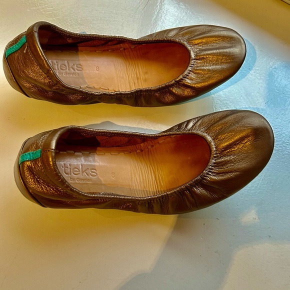 Tieks by Gavrieli Bronze Ballet Flats - Picture 6 of 9